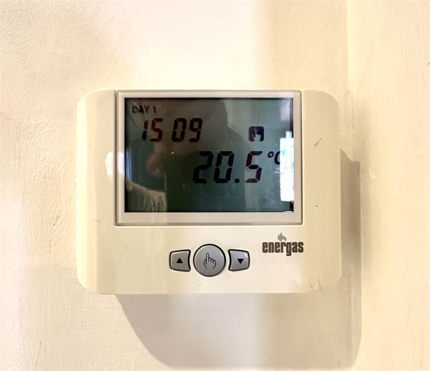 Termostato e caldaia nuove