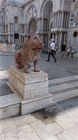 Leoncino piazza San Marco 