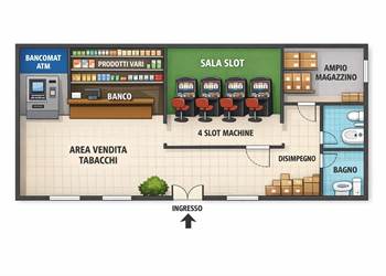 TB  ad altissima redditività con incassi diversificati e automatici H24 